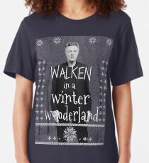 Walken Ugly Sweater Slim Fit T-Shirt
