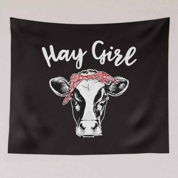 Item preview, Hay Girl Farmer Gift Cattle Cow Lovers  designed and sold by MoranTyler969.