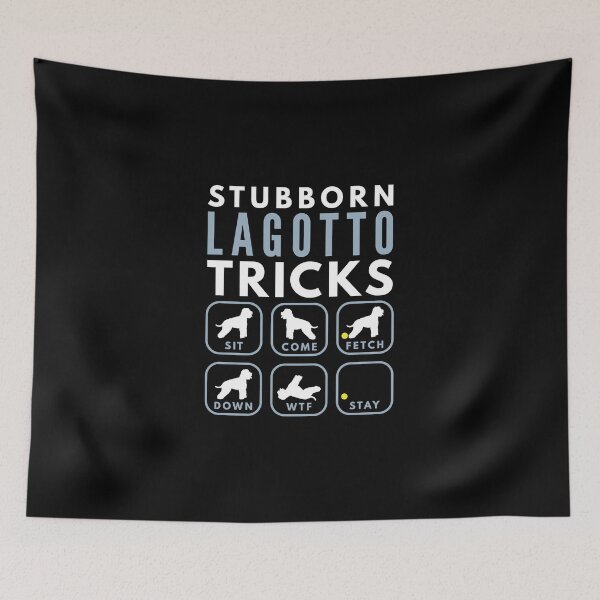 Item preview, Stubborn Laggotto Tricks - Dog Training designed and sold by DoggyStyles.