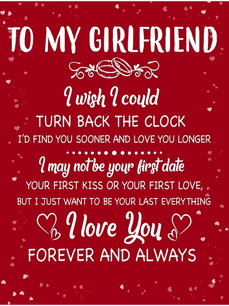 To My Girlfriend