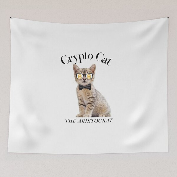 Item preview, Bitcoin Crypto Cat Aristocrat fun designed and sold by Pahl.
