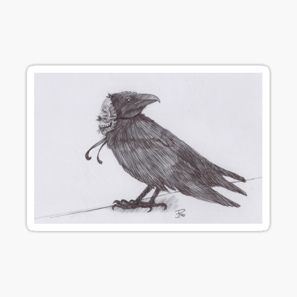 The Crow Sticker