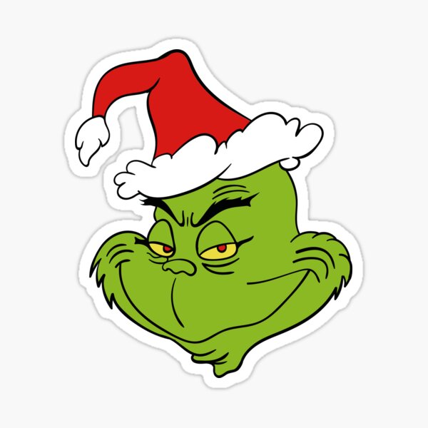 The Grinch Design Sticker