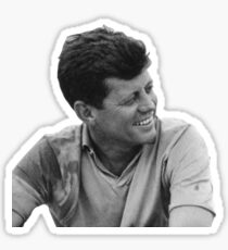John F Kennedy Sticker Sticker