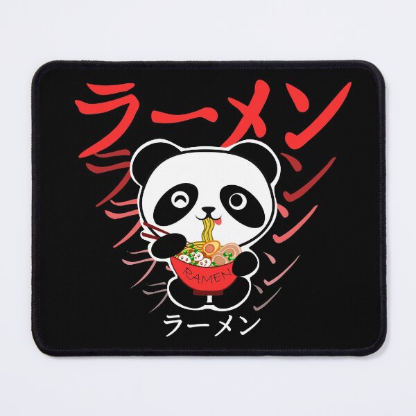 Item preview, Cute Kawaii Baby Panda Eating Ramen Spicy Japanese Noodle designed and sold by merchloh128.