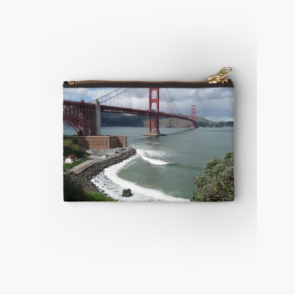 Item preview, Bunker Point building and the Golden Gate Bridge designed and sold by Lenny La Rue, IPA.