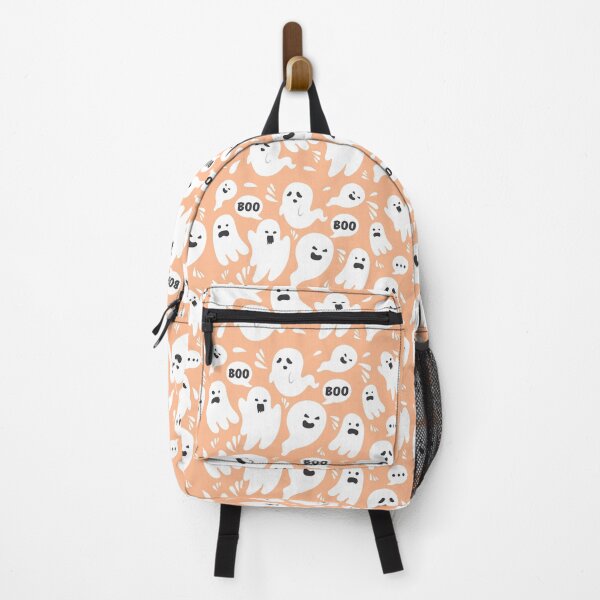 Item preview, Pastel Orange Color Ghost Pattern designed and sold by Vimbuy.