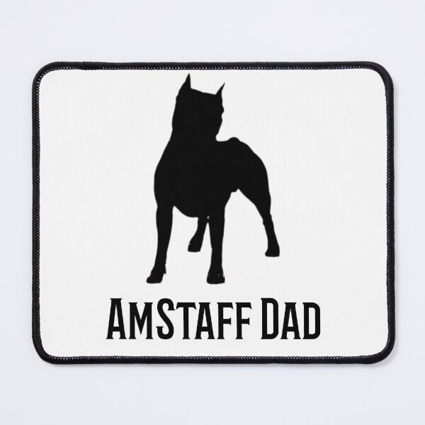 Item preview, Amstaff Dad designed and sold by NiftyTees.