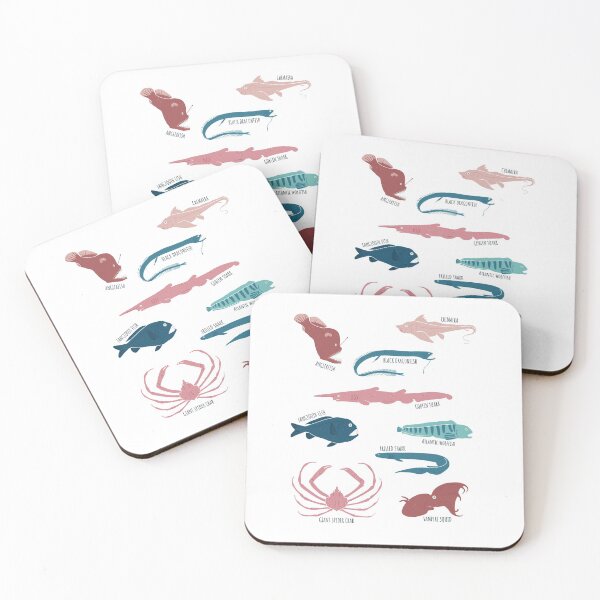 Item preview, Creatures Of Deep Sea Collection Cute Marine Biologists designed and sold by JokeGysen.