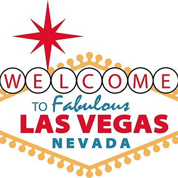 Las Vegas sign clipart, illustration