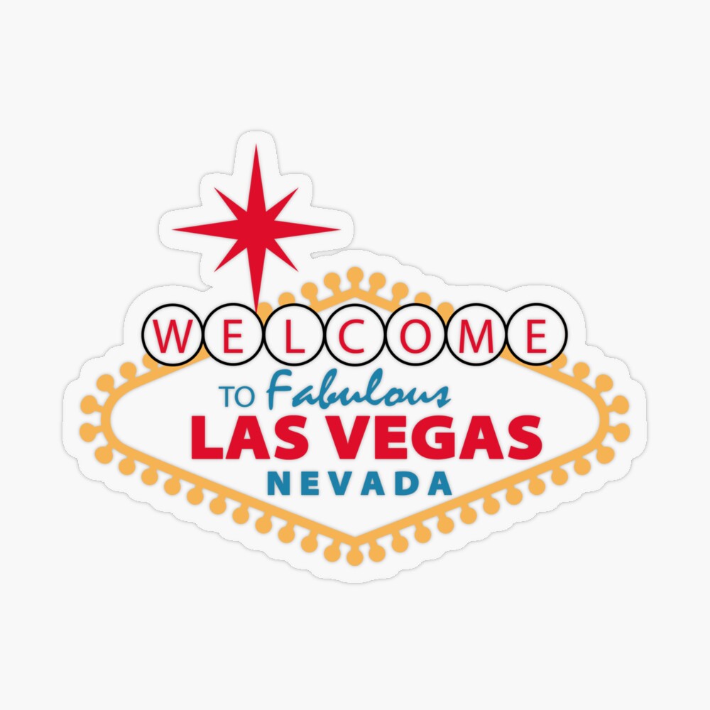 fagraphix Welcome to Fabulous Las Vegas Sign Sticker Self Adhesive Vinyl  Decal Nevada nv Sign