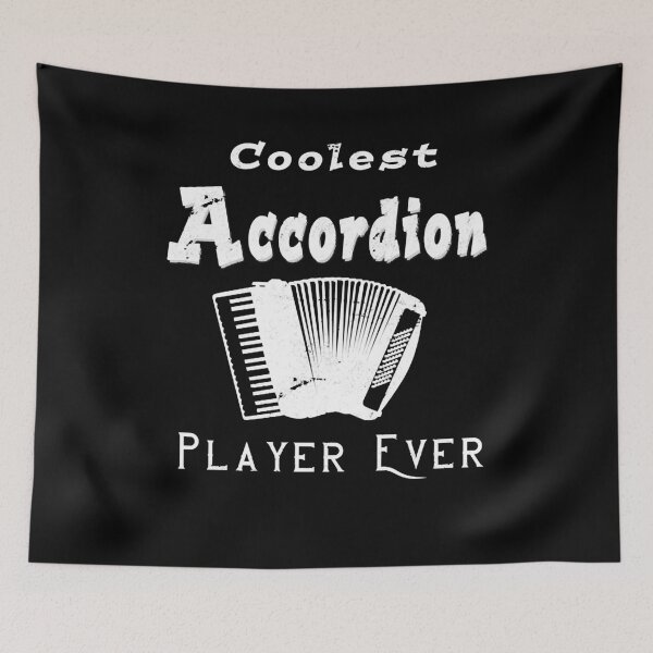 Item preview, Vintage Retro Great Mens Accordion Player Ever designed and sold by Misael Keegan.