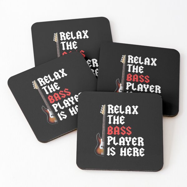 Item preview, Relax The Bass Player Is Here Guitarist Instrument Strings designed and sold by Nabells.