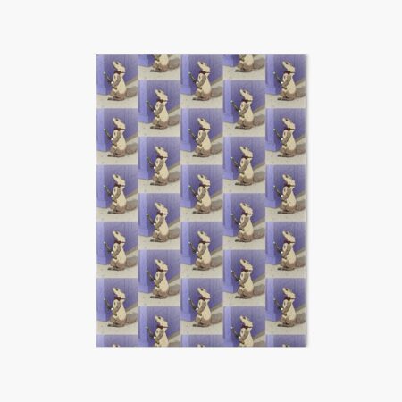 Ferret Who Art Board Print