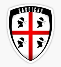 Sardinia - crest Sticker