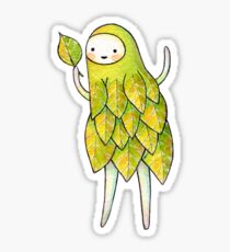 I Has A Leaf! Sticker