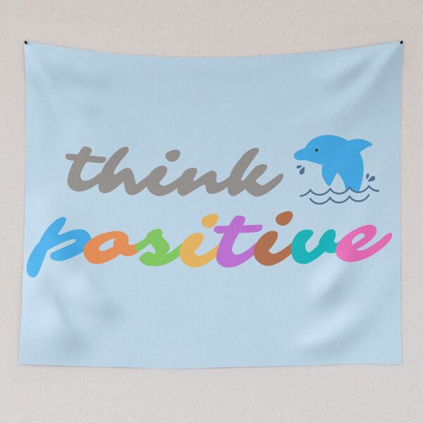 Item preview, Think positive designed and sold by babibluegarage.