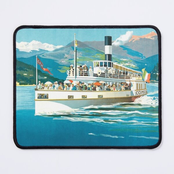 Item preview, 1900 Italy Lake Como Travel Poster designed and sold by josephrider.