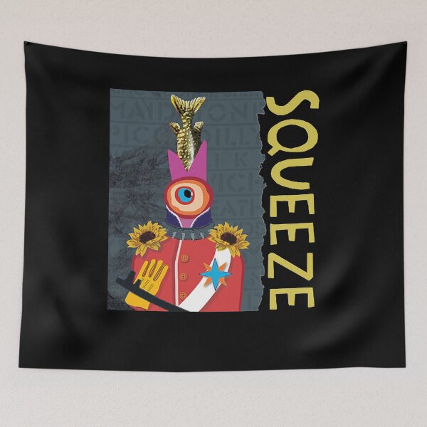 Item preview, Vintage Retro Visit Squeeze Band Retro Style designed and sold by Misael Keegan.