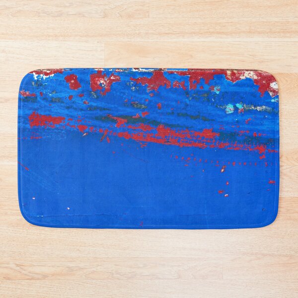 Item preview, blue and red painted boat surface designed and sold by Greengardens36.