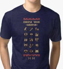 Choose your weapon Tri-blend T-Shirt