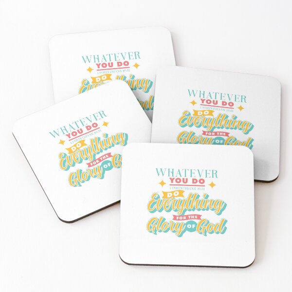Item preview, Bible Verse 1 Corinthians 10:31 designed and sold by garmentoffaith.