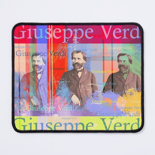 Item preview, elegant Giuseppe Verdi portrait, composer Italy designed and sold by Mauswohn.