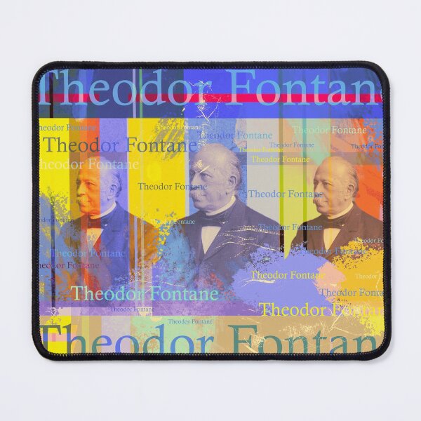 Item preview, Theodor Fontane Portrait, famous German writer designed and sold by Mauswohn.