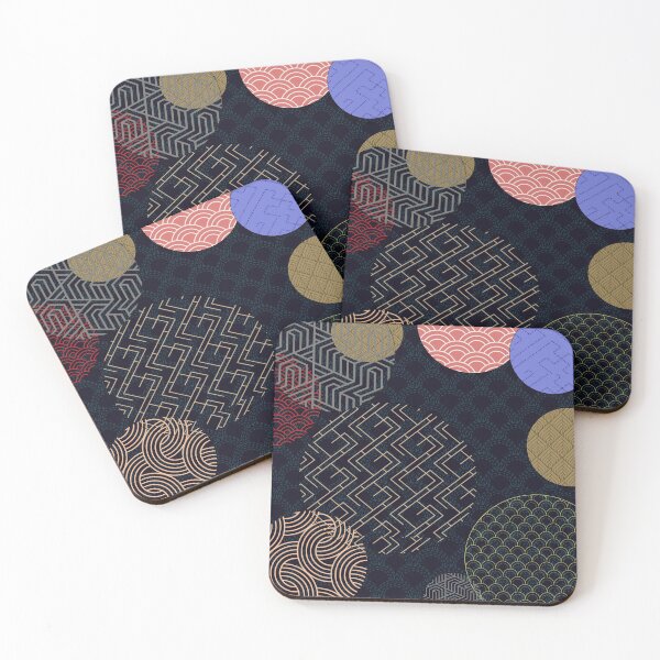 Item preview, shibori composition designed and sold by Kimud.