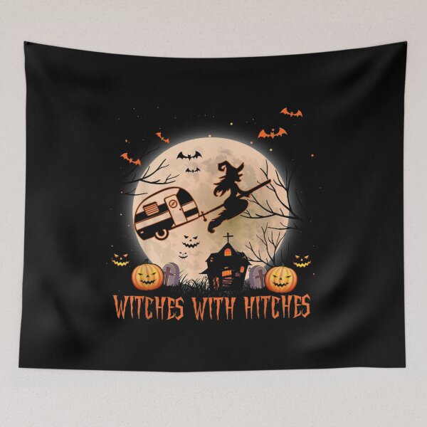 Item preview, Witches With Hitches Funny Halloween designed and sold by TERRYCOXSHOP.