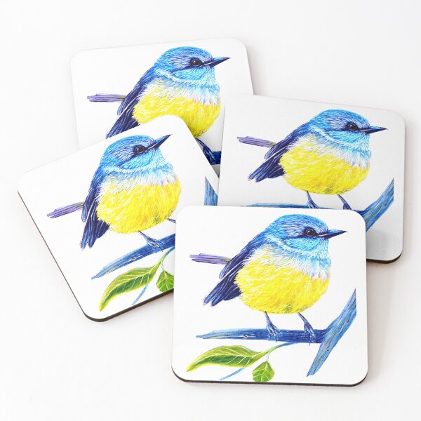 Item preview, Yellow Robin Bird designed and sold by Linda Callaghan.