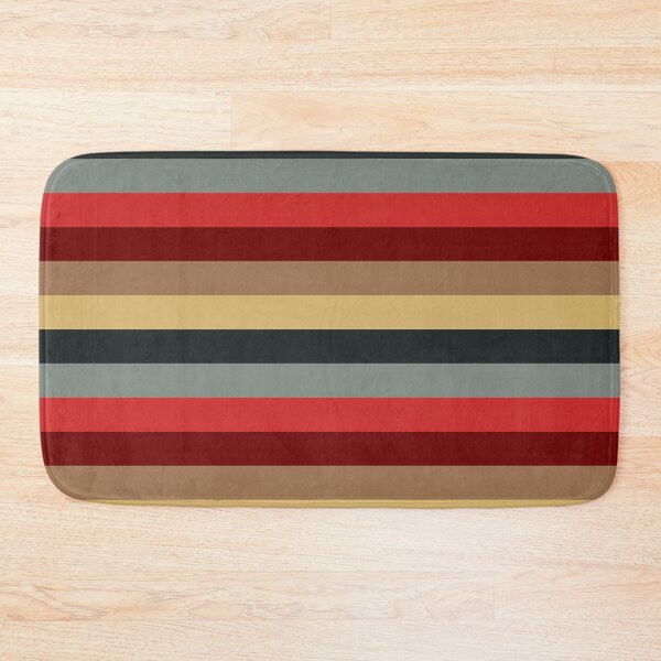 Item preview, Retro Style Christmas Color Cascading Striped Pattern  designed and sold by thecooltable.