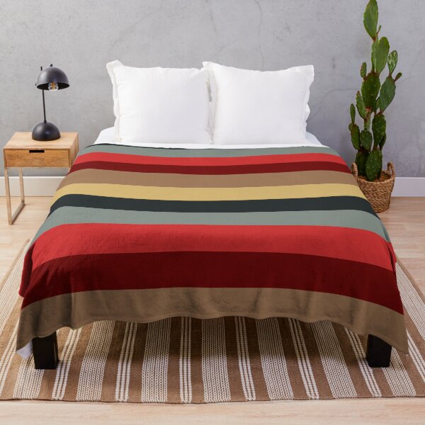 Item preview, Retro Style Christmas Color Cascading Striped Pattern  designed and sold by thecooltable.