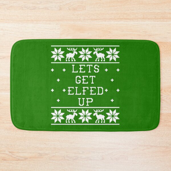 Item preview, Lets Get Elfed Up - Ugly Sweater  designed and sold by Christmas-Tees.