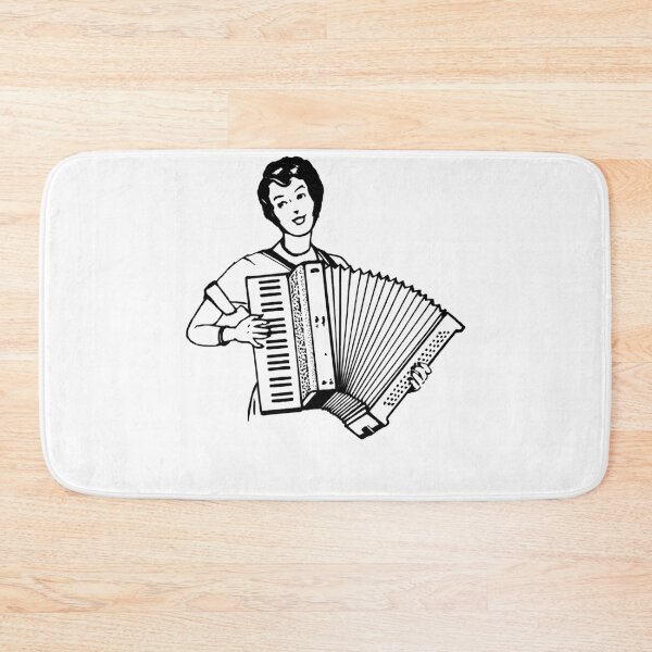 Item preview, Retro Accordion Musician Band Music Man designed and sold by Misael Keegan.