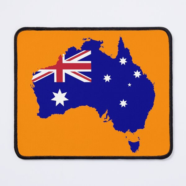 Item preview, Australian Flag - Map designed and sold by bunbun369.