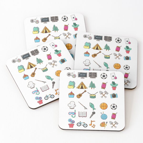 Item preview, Hobbies Sticker Pack designed and sold by infazbdeen.