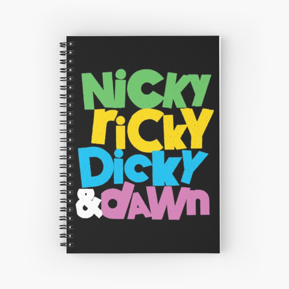 Nicky Ricky Dicky And Dawn Sticker