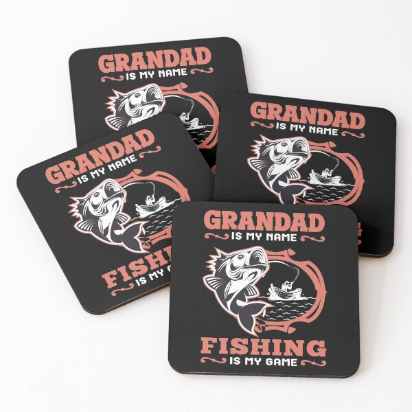 Item preview, Grandad Is My Name Fishing Is My Game  designed and sold by Punny Business UK.