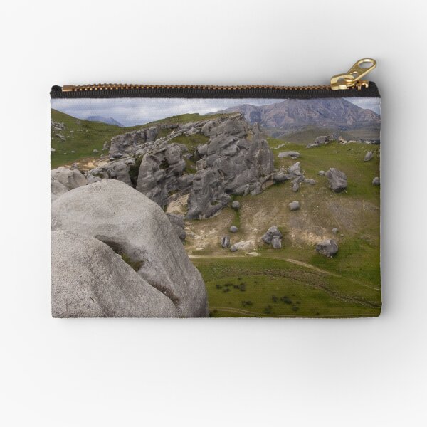 Kura Tawhiti (Castle Hill), New Zealand Zipper Pouch