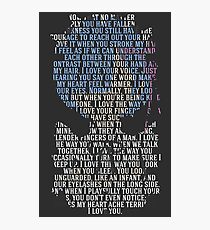 Rem's Confession Photographic Print