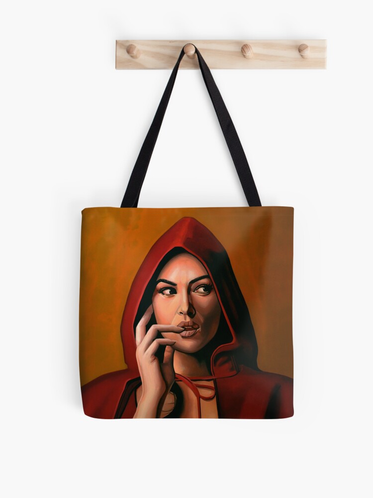Tote bag for Sale avec l'œuvre « Monica Bellucci Peinture » de l ...