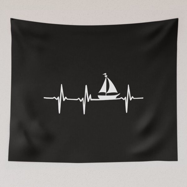 Item preview, Heartbeat Sailing  For Sailors With Sailboat designed and sold by MoranTyler969.
