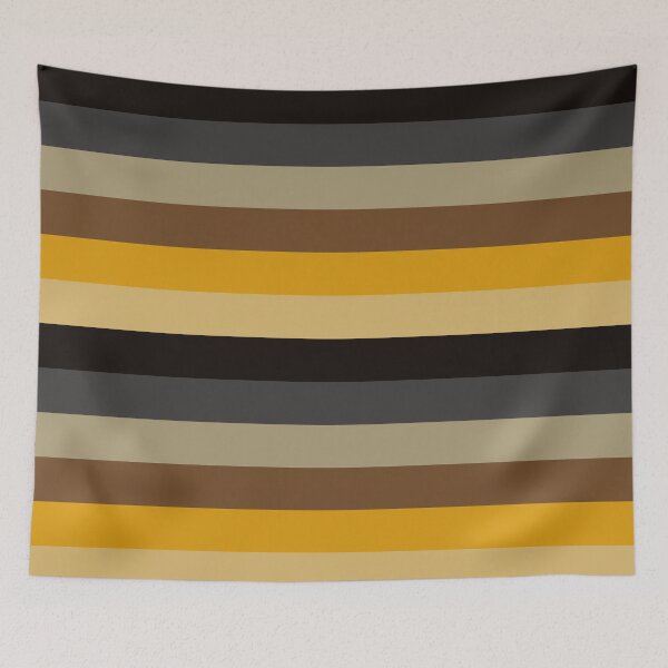 Item preview, Retro Style Christmas Color Descending Stripes designed and sold by thecooltable.