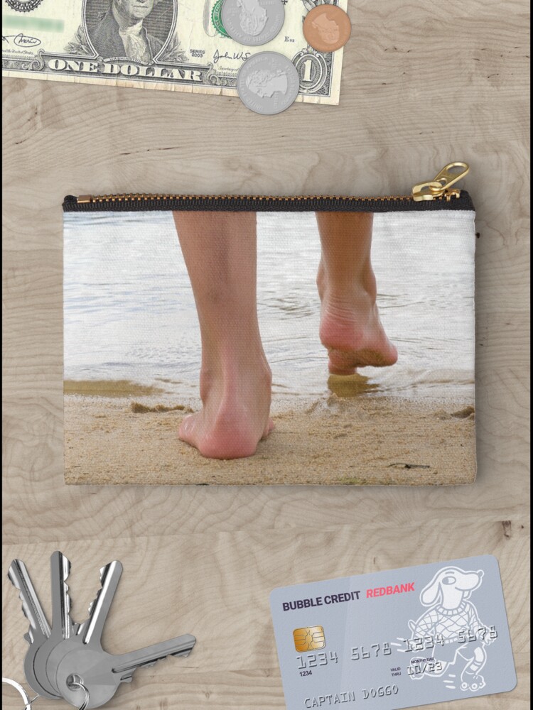 Thumbnail 3 of 4, Zipper Pouch, Testing the water designed and sold by bindi94.