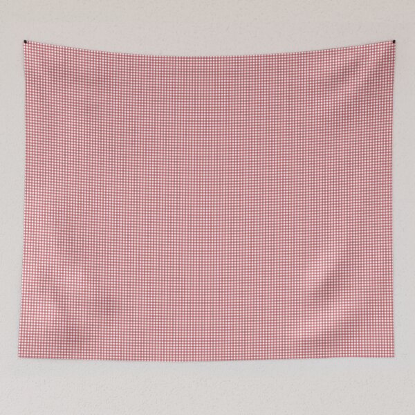 Item preview, Gingham Print Design in Rose designed and sold by OByD.