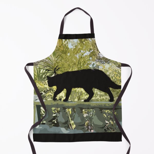 Item preview, Black Cat Sunny Garden Walk  designed and sold by SpiritGifts.