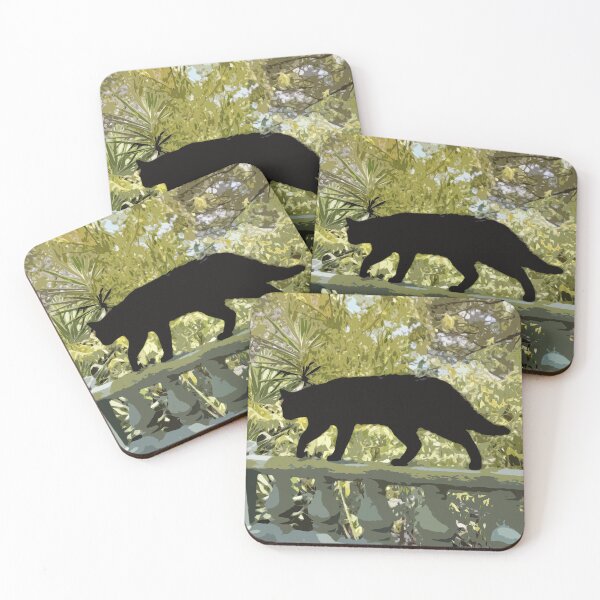 Item preview, Black Cat Sunny Garden Walk  designed and sold by SpiritGifts.