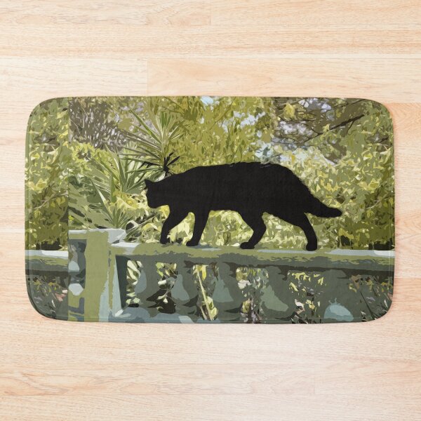 Item preview, Black Cat Sunny Garden Walk  designed and sold by SpiritGifts.