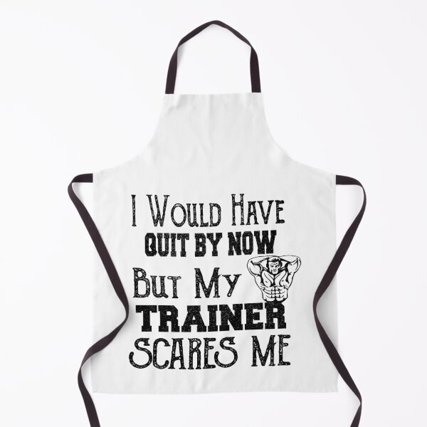 Item preview, Would Have Quit By Now But My Trainer Scares Me - Gym shirt, Workout shirt, Funny workout shirt, Booty day, Funny gym designed and sold by ilias13.